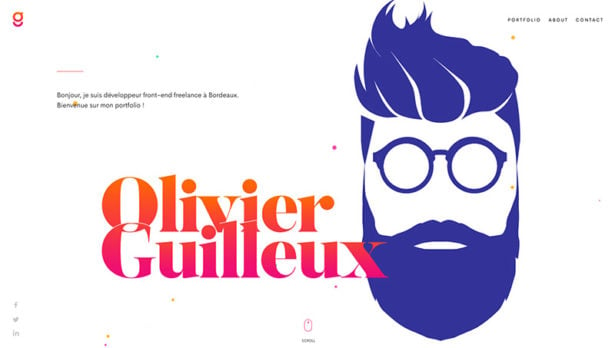 Olivier Guilleux's Portfolio Website