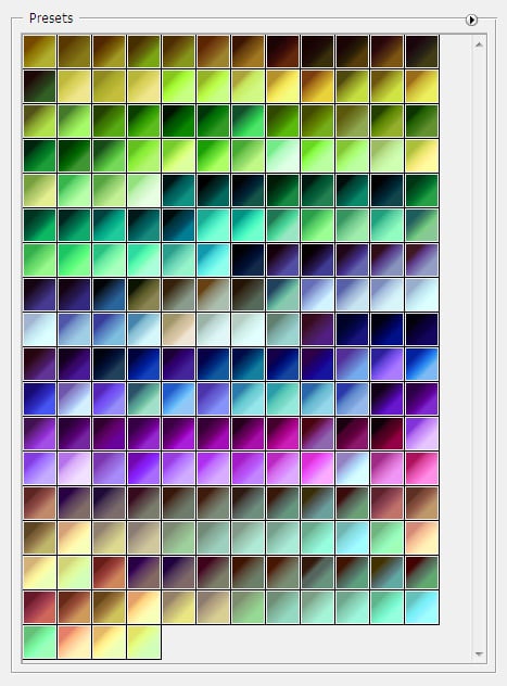 Photoshop Gradient Varieties