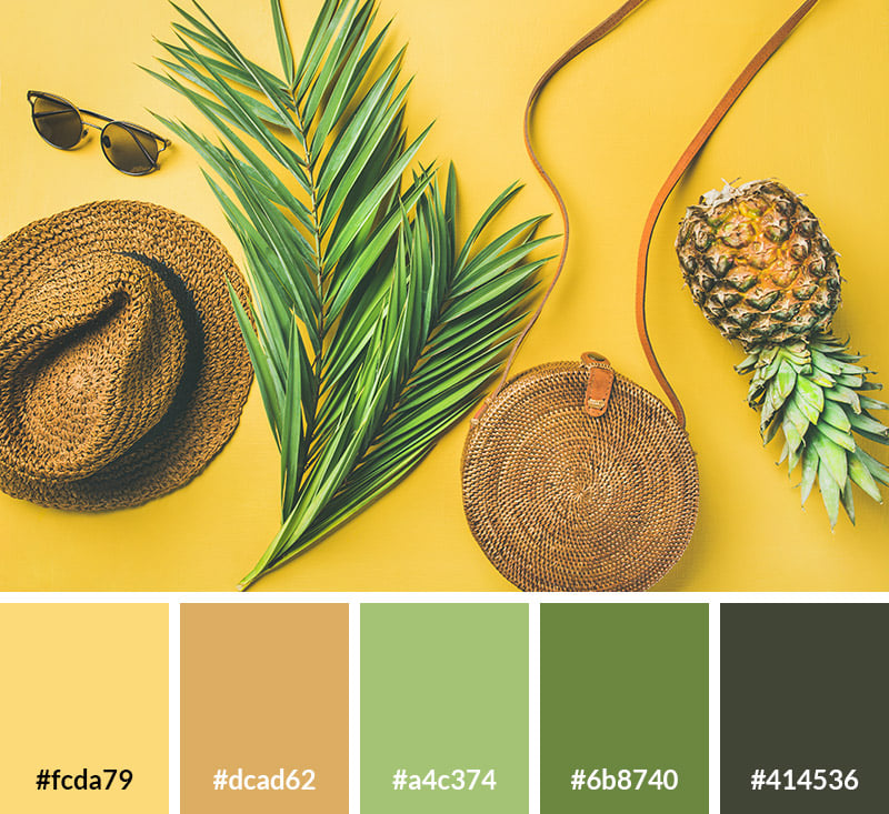 Pineapple - Summer Color Palette