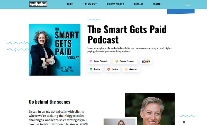 Podcast Websites - Smart Gets Paid