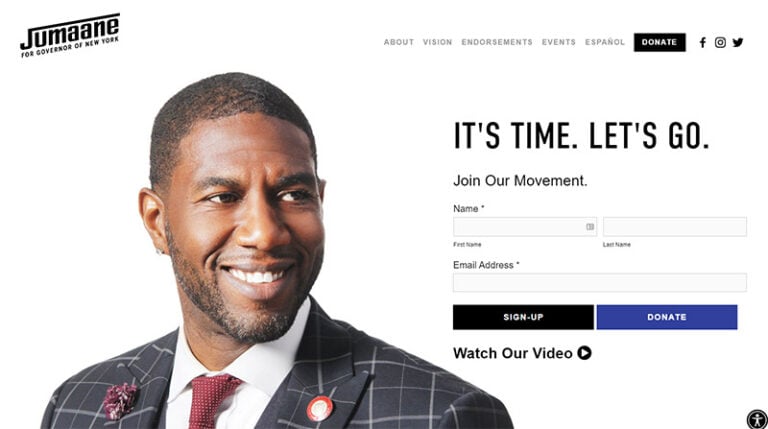 Jumaane Williams' Politician Website