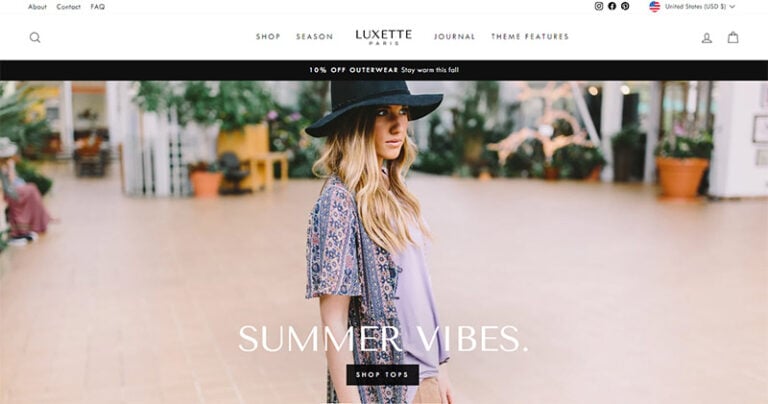 25 Best Premium Paid Shopify Ecommerce Themes