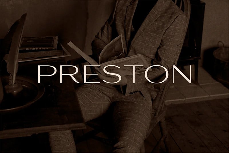 Preston - Classy All-Caps Sans