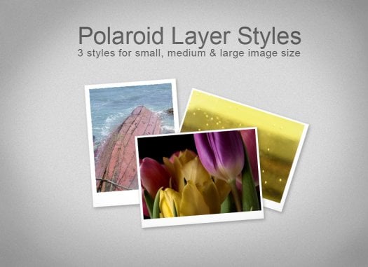 Polaroid Layer Styles