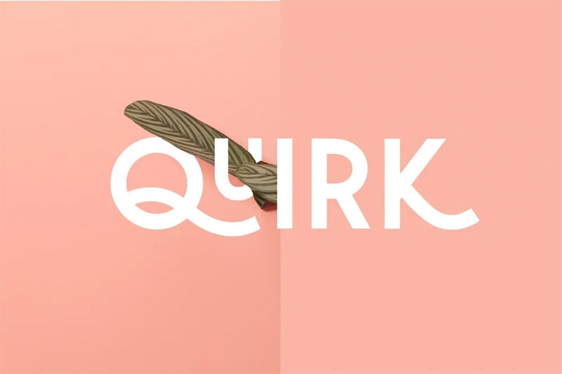 Quirk - Fun Display Font