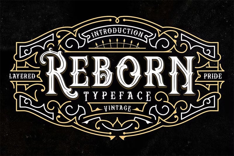 Reborn Typeface