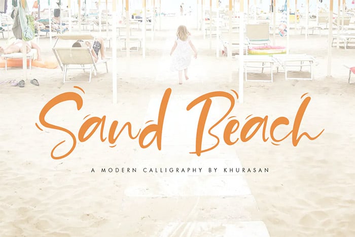 Sand Beach Font