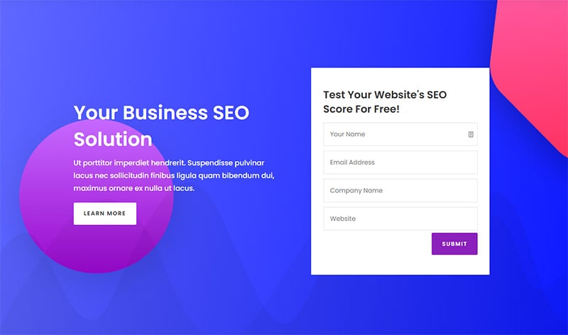 SEO Agency - Divi Template Pack