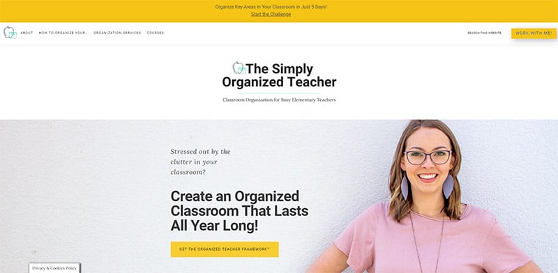 The Simply Organized Teacher