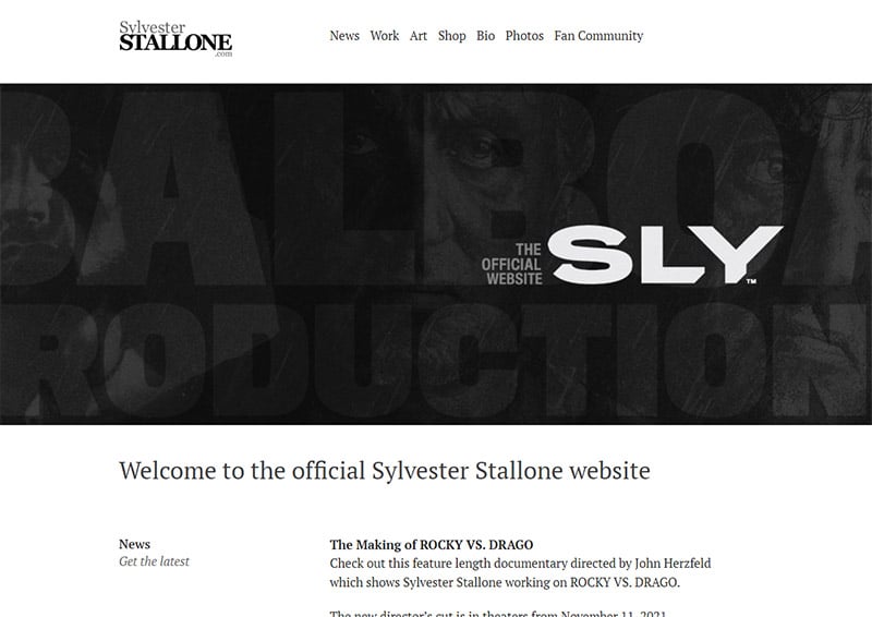 Sylvester Stallone