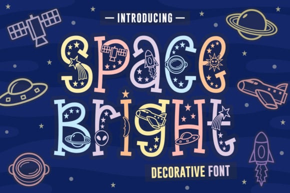 Space Bright Font