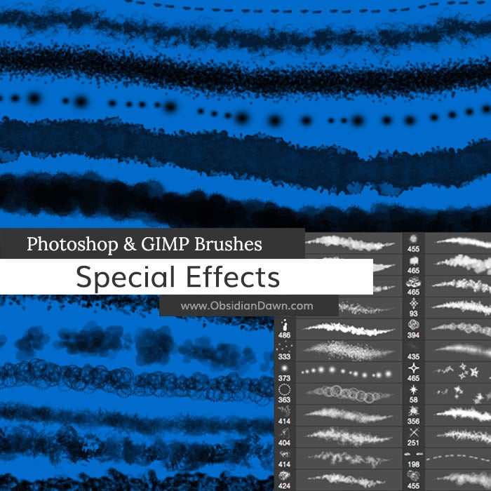 Special Effects GIMP Brushes