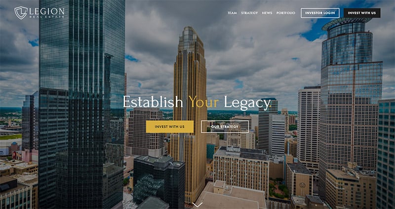 Squarespace Websites - Legion Real Estate