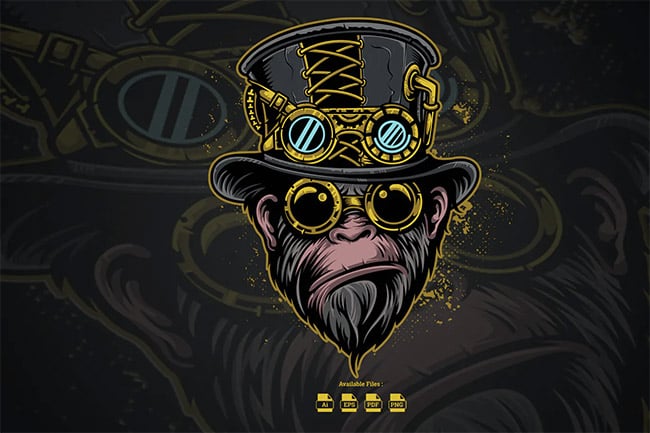 Best Examples of Steampunk Art in Graphic Design