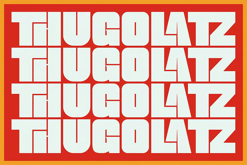 Thugolatz - Ligature Extended Sans