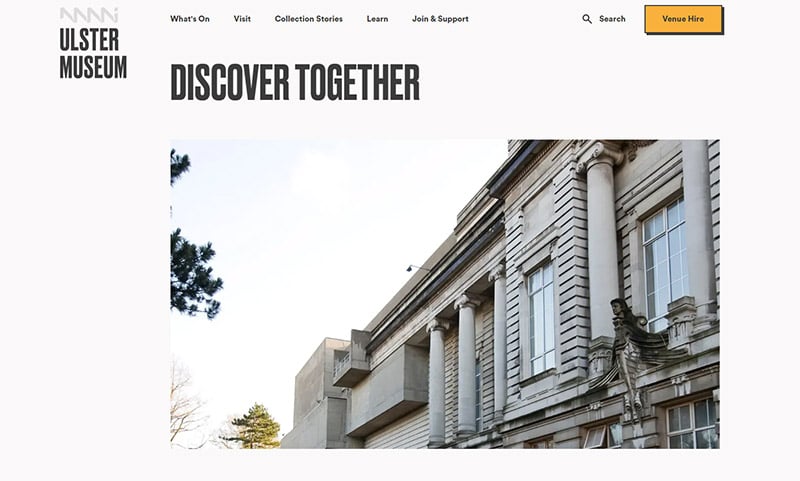 Ulster Museum Website