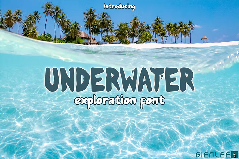 Underwater - Exploration Font