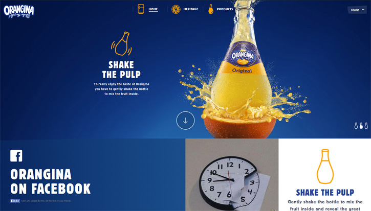 Orangina European Site