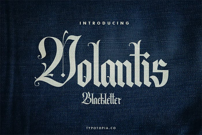 40 Best Old English Fonts (Blackletter, Gothic)