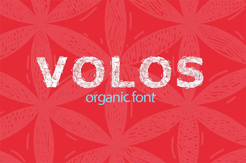 Volos - Organic Font