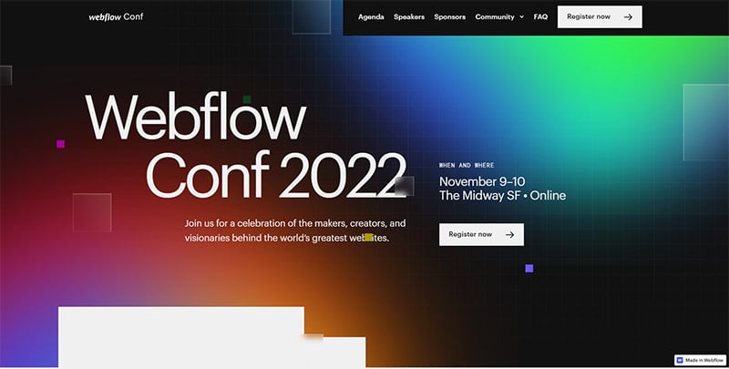 Webflow Conference