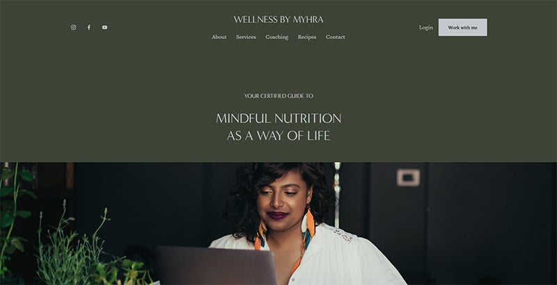 Squarespace Template - Myhra