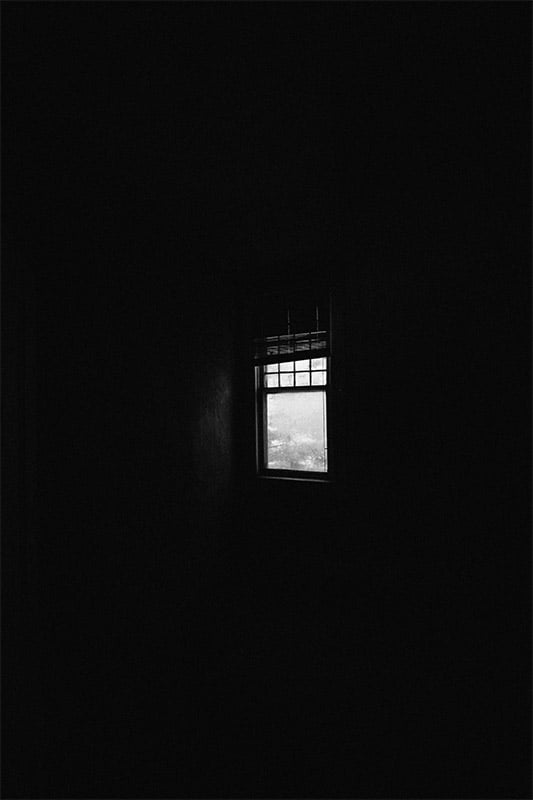 Window in a Dark Room