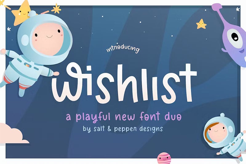 Wishlist Font Duo