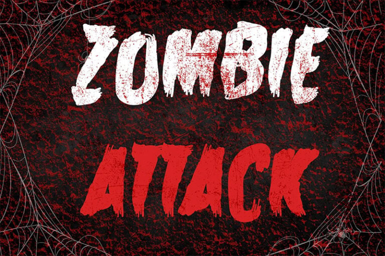 27 Zombie Fonts for Gory, Creepy Designs