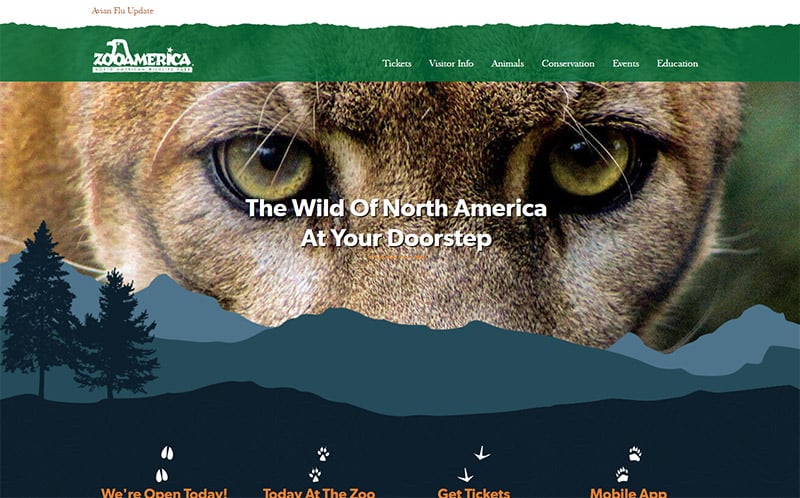 Zoo America Website