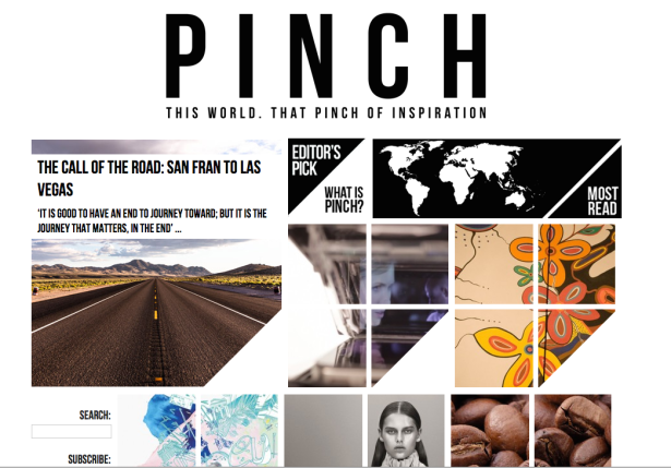 Pinch - beautiful travel blogs