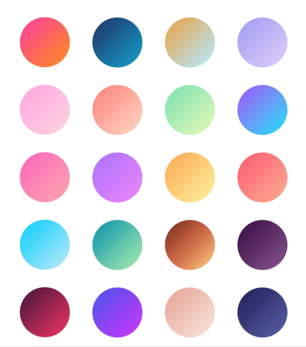 Stunning Gradients