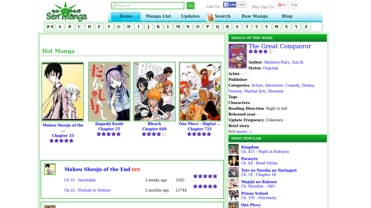 What is SenManga? How to use it and alternative sites!